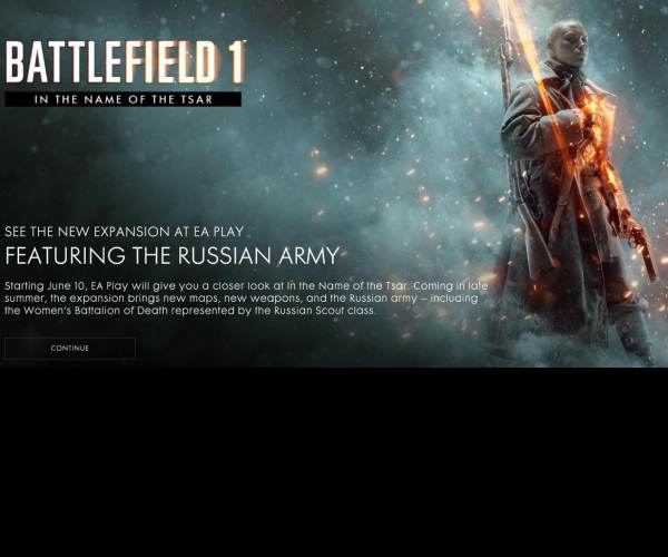 Battlefield 1: In The Name Of The Tsar