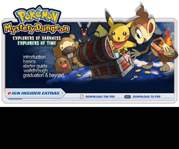 Pokémon Mystery Dungeon: Explorers of Darkness