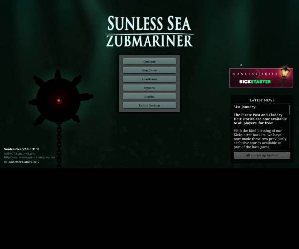 Sunless Sea: Zubmariner