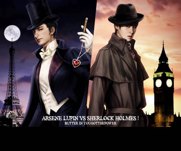 Sherlock Holmes versus Arsene Lupin