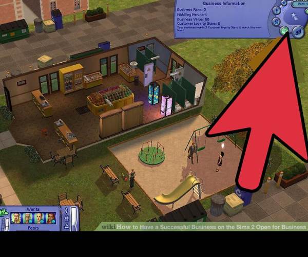 Sims 2: Open for Business