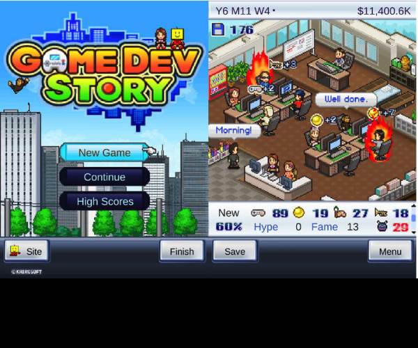 Game Dev Story (iPhone)