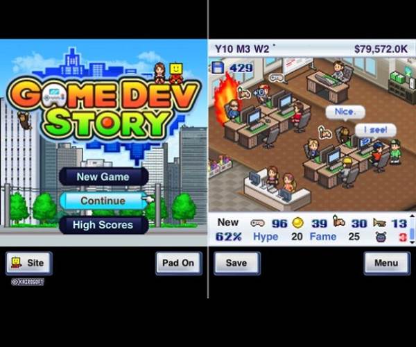 Game Dev Story (iPhone)