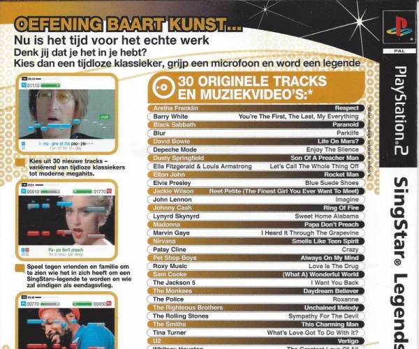 Singstar: Legends