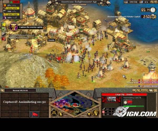 Rise of nations: Thrones and patriots