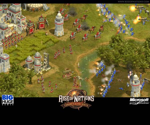 Rise of nations: Thrones and patriots