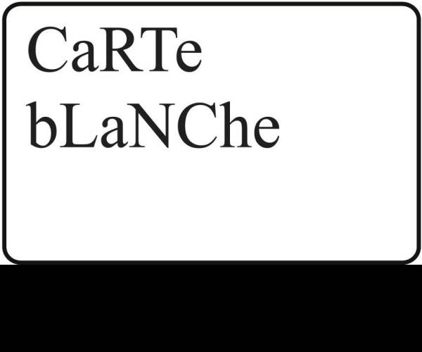 Carte Blanche