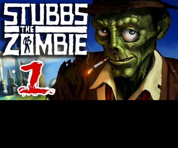 Stubbs the Zombie in Rebel Without Pulse (XBoX)