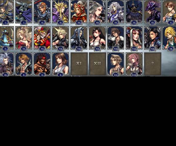 Dissidia 012 Final Fantasy