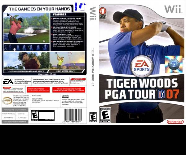 Tiger Woods PGA Tour 07 (WII)
