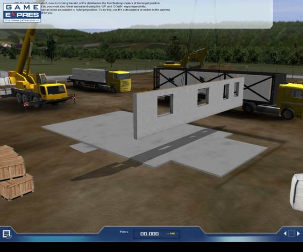 Crane Simulator 2009 (Simulátor stavby: Jeřáb)
