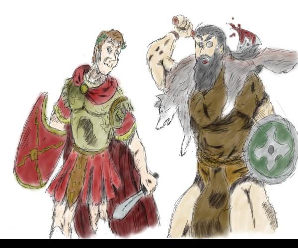 Romans and Barbarians