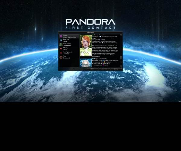 Pandora: First Contact