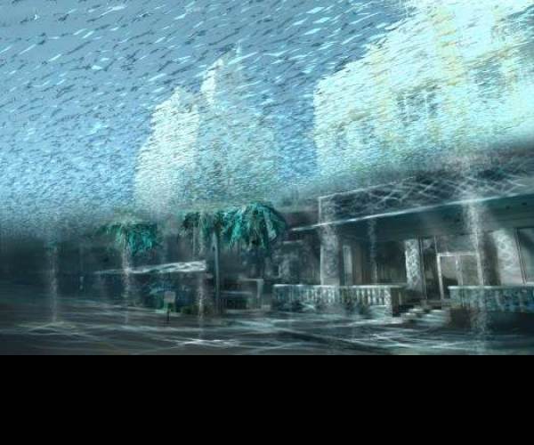 Submerged