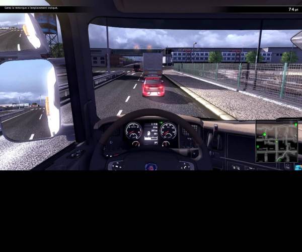 Scania truck driving simulator