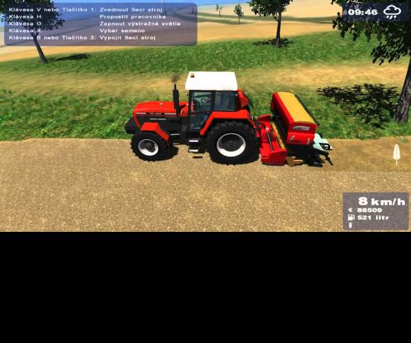 Traktor Zetor Simulator 2009