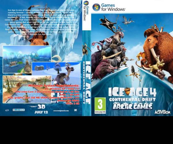 Ice Age 4: Continental Drift - Arctic Games