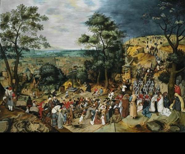 The Procession To Calvary