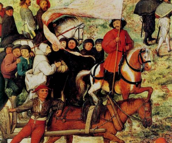 The Procession To Calvary