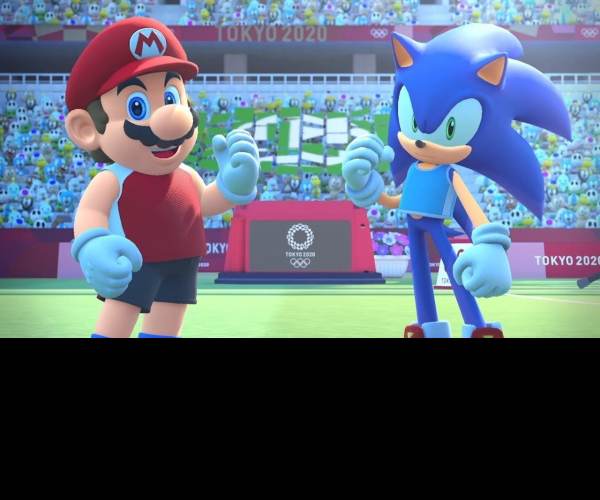 Mario & sonic at the Olympic Games Tokyo 2020