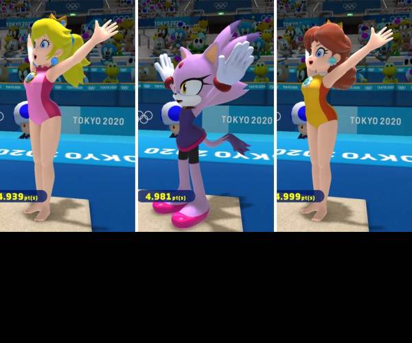 Mario & sonic at the Olympic Games Tokyo 2020