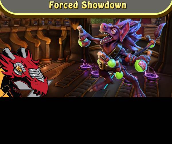 FORCED SHOWDOWN