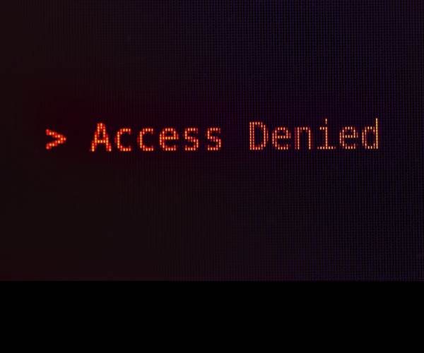 Access Denied