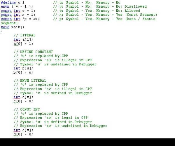 Constant C
