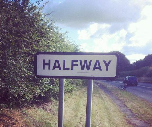 Halfway