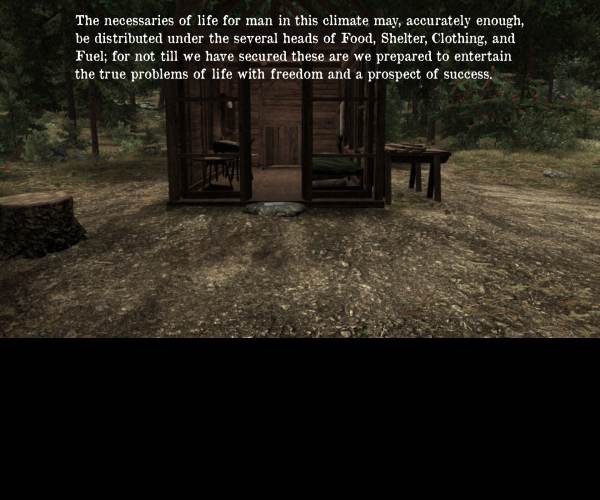 Walden, a game