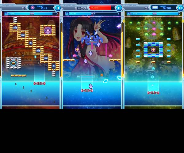 Arkanoid vs Space Invaders