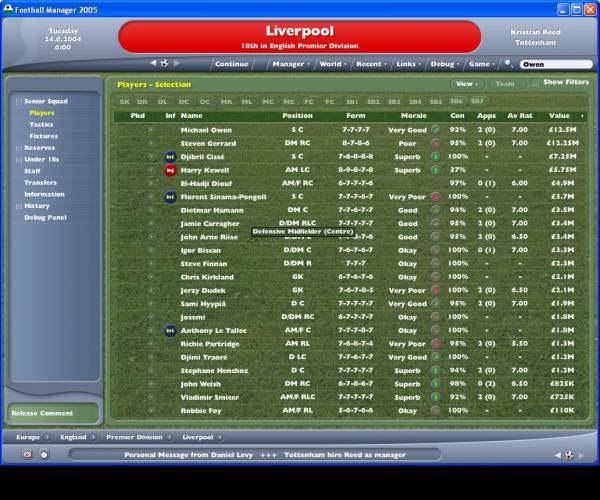 Football Manager 2005