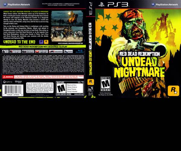 Red Dead Redemption: Undead Nightmare (PS3)