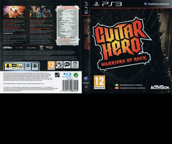 Guitar Hero: Warriors of Rock (PS3)