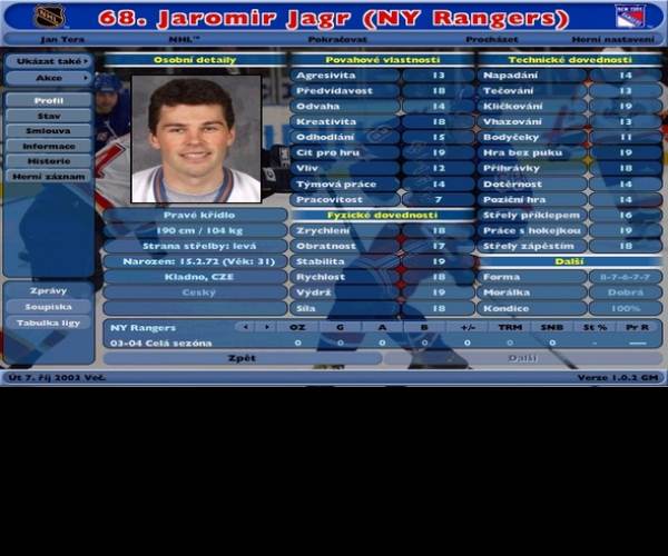 NHL eastside hockey manager