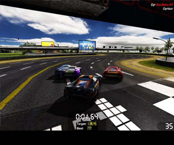Trackmania Sunrise