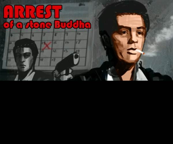 ARREST of a stone Buddha