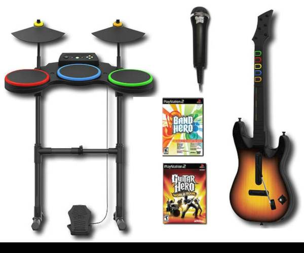 Guitar Hero: World Tour (PS2)