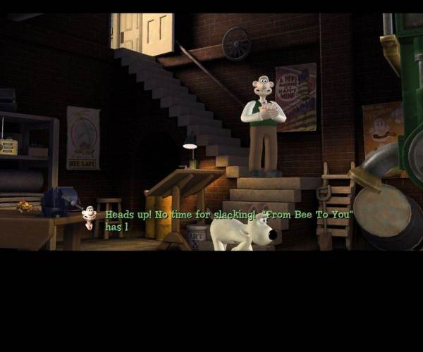 Wallace and Gromit Grand Adventures Episode 1: Fright of the Bumblebees