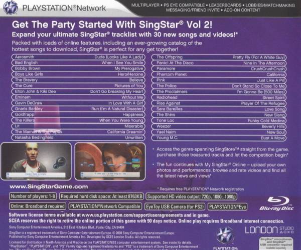 Singstar Vol. 2