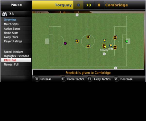 Football Manager 2009 Handheld (PSP)