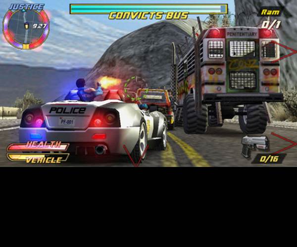 Pursuit Force: Extreme Justice (PSP)