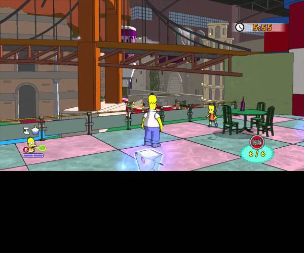 The Simpsons Game (X360)