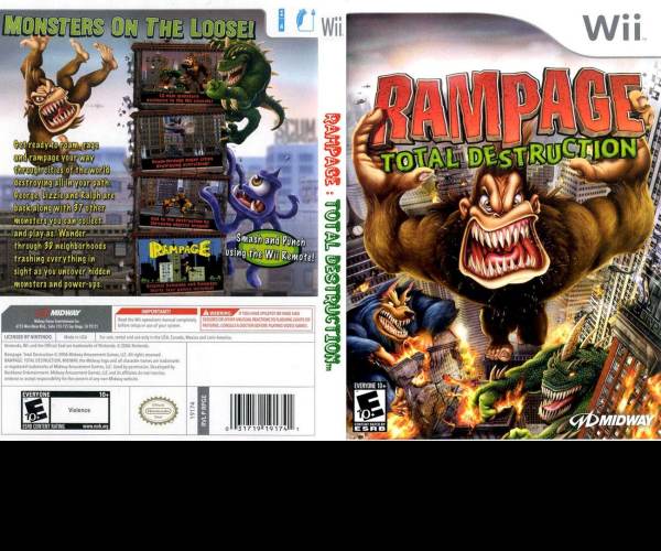 Rampage: Total Destruction (Wii)