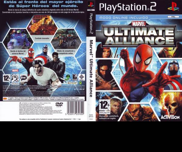 Marvel: Ultimate Alliance (PS2)