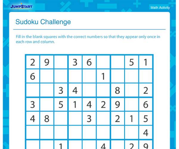 The Sudoku Challenge