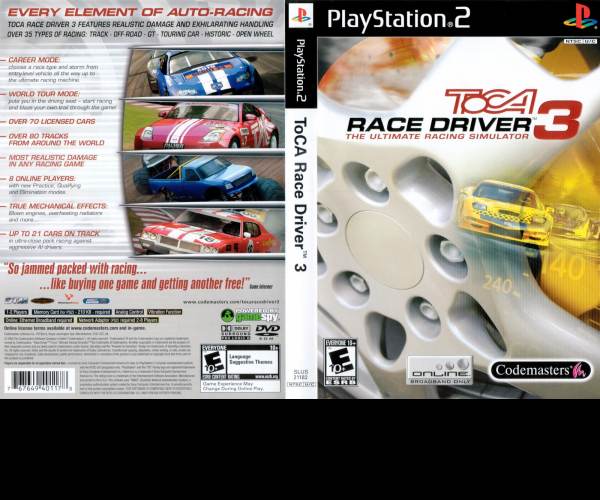 TOCA Race Driver 3 (PS2)
