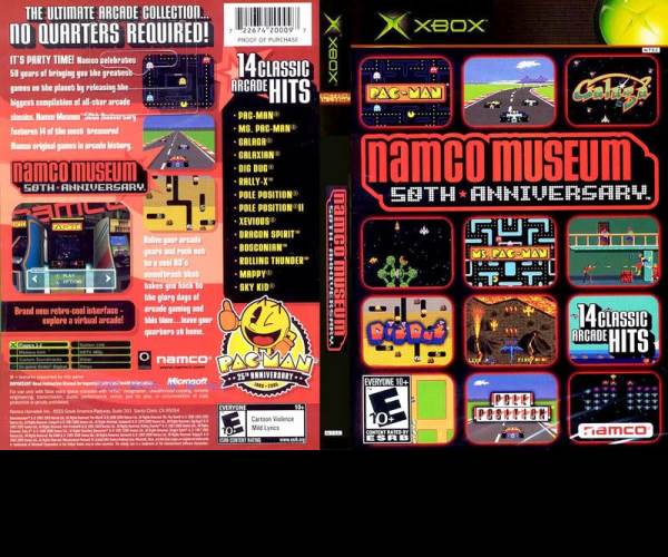 Namco Museum 50th Anniversary Arcade Collection