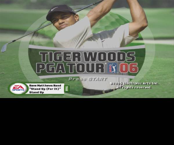 Tiger Woods PGA Tour 06 (PS2)