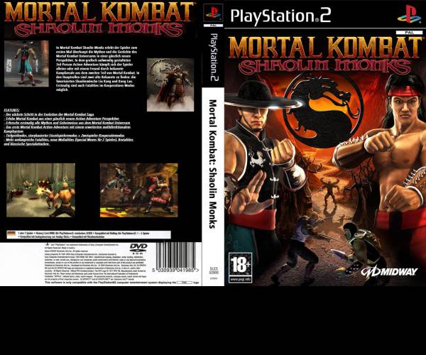 Mortal Kombat: Shaolin Monks (PS2)